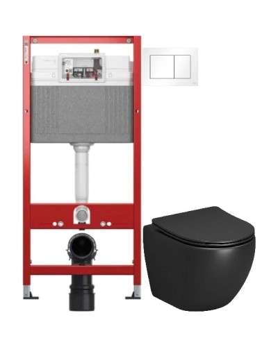 Комплект подвесной унитаз Grossman GR-4455BMS + система инсталляции Tece 9400413