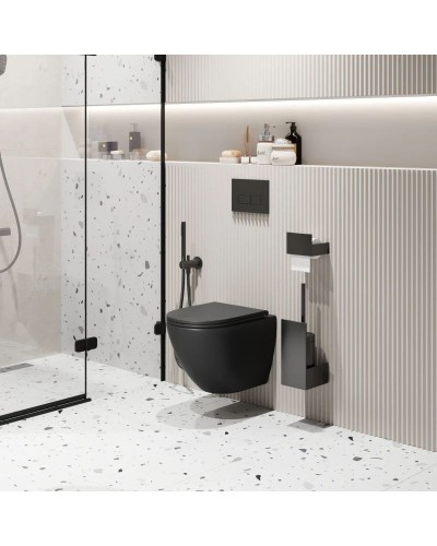 Комплект подвесной унитаз Grossman GR-4455BMSQ + система инсталляции Tece 9400413