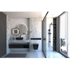 Комплект подвесной унитаз Abber Bequem AC1100MB + система инсталляции Abber AC0105 + AC0120MB