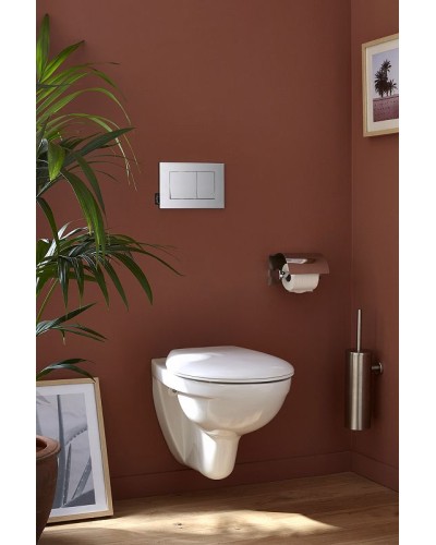 Комплект унитаза Jacob Delafon Patio EDV102-00+E70021-00 с инсталляцией Grohe Rapid SL 38772001 с сиденьем Микролифт и клавишей смыва Хром