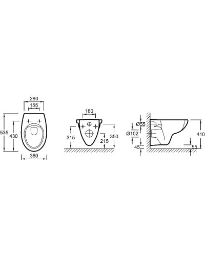 Комплект унитаза Jacob Delafon Patio EDV102-00+E70021-00 с инсталляцией Grohe Rapid SL 38721001 с сиденьем Микролифт и клавишей смыва Хром