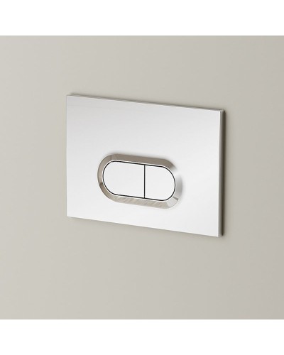 Комплект унитаза с инсталляцией Vitra Normus 9773B003-7202 с сиденьем и клавишей смыва Хром