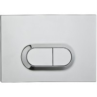 Комплект унитаза с инсталляцией Vitra Normus 9773B003-7202 с сиденьем и клавишей смыва Хром