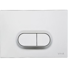 Комплект унитаза с инсталляцией Vitra Normus 9773B003-7203 с сиденьем и клавишей смыва Хром матовый