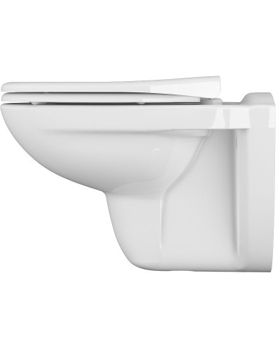 Комплект унитаза с инсталляцией Vitra Normus 9773B003-7203 с сиденьем и клавишей смыва Хром матовый