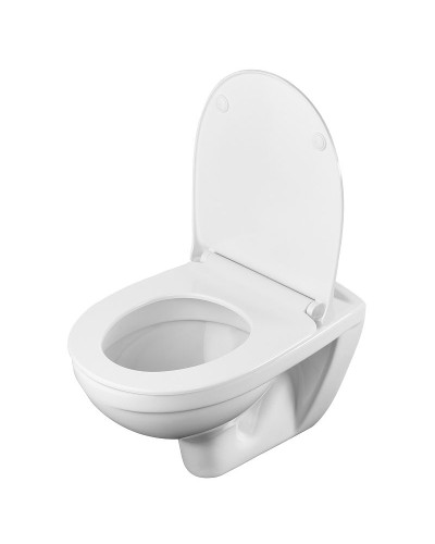 Комплект унитаза с инсталляцией Santek Бореаль Пэк 1WH302464 с сиденьем Микролифт и Белой клавишей смыва