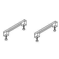 Универсальный комплект ног для прямоугольных акриловых ванн Cezares LEG-KIT-150