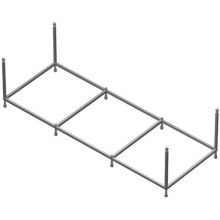Каркас для ванны 180х80 см Am.Pm Sensation W30A-180-080W-R