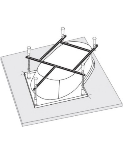 Каркас для ванны 139х139 Vagnerplast Bahama VPK139139