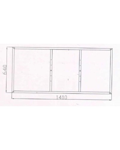Каркас для ванны Cersanit Santana RW-SANTANAx150