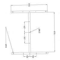Каркас для ванны Cersanit RW-UNIVERSALx160-170
