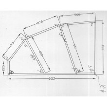 Каркас для ванны Cersanit Joanna RW-JOANNAx160