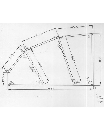 Каркас для ванны Cersanit Joanna RW-JOANNAx160