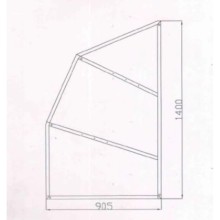 Каркас для ванны Cersanit Kaliope RW-KALIOPEx153