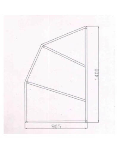 Каркас для ванны Cersanit Kaliope RW-KALIOPEx153