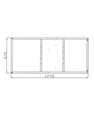 Каркас для ванны Cersanit Lorena RW-LORENAx140