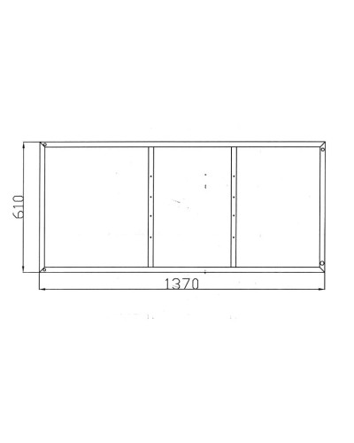 Каркас для ванны Cersanit Lorena RW-LORENAx150