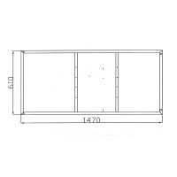 Каркас для ванны Cersanit Lorena RW-LORENAx160