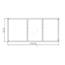 Каркас для ванны Cersanit Lorena RW-LORENAx170