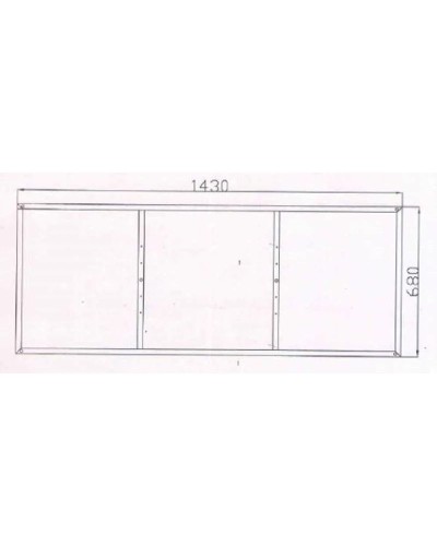 Каркас для ванны Cersanit Virgo RW-VIRGOx150