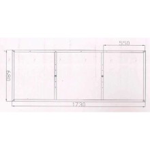 Каркас для ванны Cersanit Virgo RW-VIRGOx180