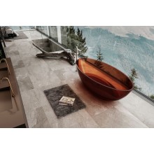 Ванна из полиэфирной смолы Abber Kristall 180х85 AT9702Opal Коричневая без гидромассажа