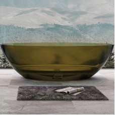 Ванна из полиэфирной смолы Abber Kristall 180х85 AT9702Vesuvian Оливковая без гидромассажа