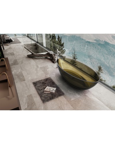 Ванна из полиэфирной смолы Abber Kristall 180х85 AT9702Vesuvian Оливковая без гидромассажа