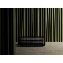 Ванна из полиэфирной смолы Abber Kristall 170х75 AT9708Onyx Черная без гидромассажа