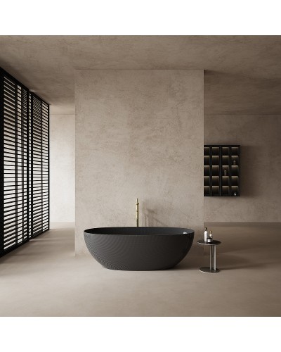 Карбоновая ванна Abber Karbon 170x75 AK9001-1.7 Черная без гидромассажа