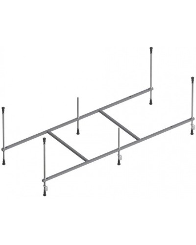 Акриловая ванна 170х70 см Am.Pm Gem W90ASET-170W90BS80CT