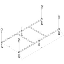 Каркас для ванны 150х70 Am.Pm X-Joy W94A-150-070W-R