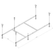 Каркас для ванны 170х75 Am.Pm Func W84A-170-075W-R