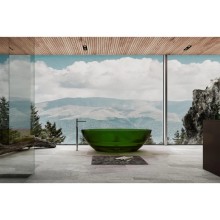 Ванна из полиэфирной смолы 180х85 см Abber Kristall AT9702Emerald