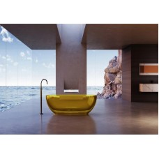 Ванна из полиэфирной смолы 170х75 см Abber Kristall AT9703Amber