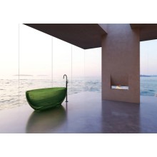 Ванна из полиэфирной смолы 170х75 см Abber Kristall AT9703Emerald