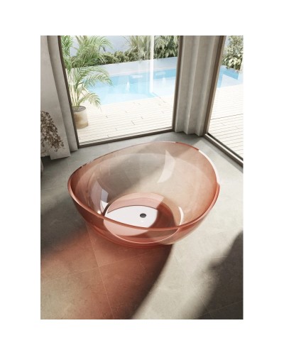 Ванна из полиэфирной смолы 150х150 см Abber Kristall AT9705Koralle