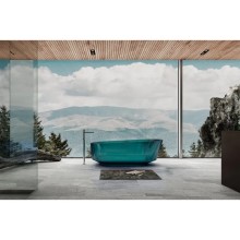 Ванна из полиэфирной смолы 170х80 см Abber Kristall AT9706Aquamarin