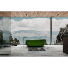 Ванна из полиэфирной смолы 170х80 см Abber Kristall AT9706Emerald