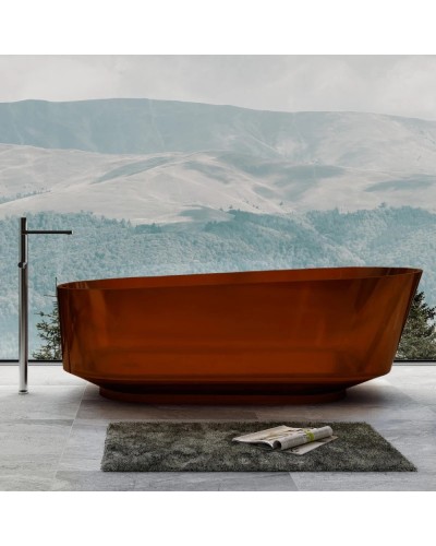 Ванна из полиэфирной смолы 170х80 см Abber Kristall AT9706Opal