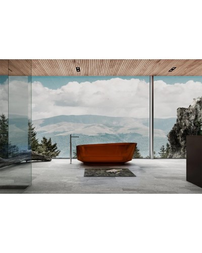 Ванна из полиэфирной смолы 170х80 см Abber Kristall AT9706Opal