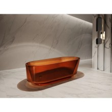 Ванна из полиэфирной смолы 170х80 см Abber Kristall AT9706Opal