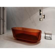 Ванна из полиэфирной смолы 170х80 см Abber Kristall AT9706Opal