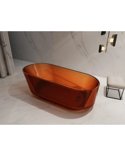 Ванна из полиэфирной смолы 170х80 см Abber Kristall AT9706Opal