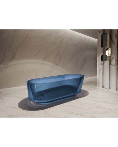 Ванна из полиэфирной смолы 170х80 см Abber Kristall AT9706Saphir