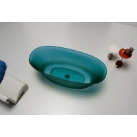 Ванна из полиэфирной смолы 170х75 см Abber Kristall AT9707Aquamarin