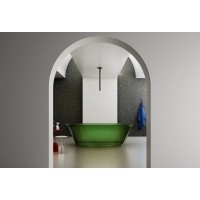 Ванна из полиэфирной смолы 170х75 см Abber Kristall AT9707Emerald