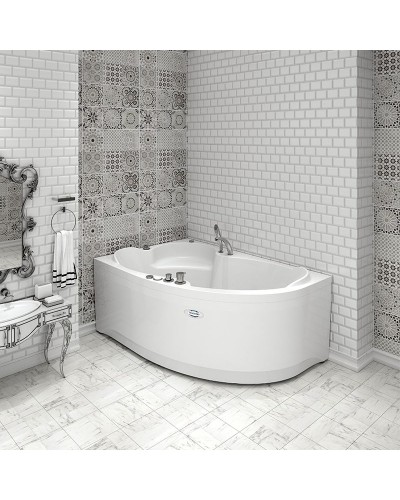 Акриловая ванна Radomir Vannesa Ирма 169х110 L 2-01-0-1-1-217 Белая без гидромассажа