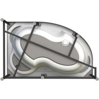 Акриловая ванна Radomir Vannesa Ирма 169х110 L 2-01-0-1-1-217 Белая без гидромассажа