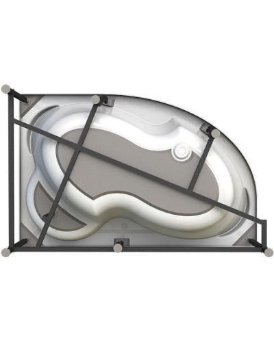 Акриловая ванна Radomir Vannesa Ирма 2 150х97 L 2-01-0-1-1-216 Белая без гидромассажа